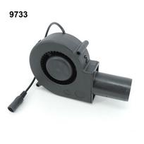 7530 9733 Ventiliatorius su galios kintamo greičio valdikliu Grilio ventiliatorius Oro pūstuvas Piknikas Grilis Medinė viryklė Virimas reguliuojamas 9733 fan