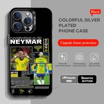 N-Neymar Futbolas 10 Dėklas telefonui iPhone 15 16 Pro Max Air SE 11 13 Pro 14 Plus 12 11Pro 15Pro Max 16e iPhone17pro