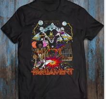 George Clinton Parliament Funkadelic P.Funk Marškinėliai Vyrams S5XL Unisex Marškinėliai NZ1607 XXL gray