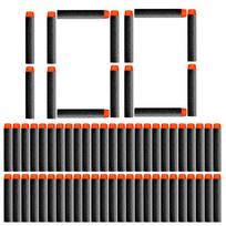 Electric Darts Toy Airsoft For Nerf Gun Soft 7.2CM Hole Head Bullets Foam Safe Sucker Bullet For Nerf Blasters Boys Toy Children žalia