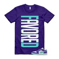 1 Psychic Purple Charlette Hyper Jade White Cone Low SE T Shirt Match FAVORED M
