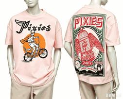 Pixies For Fan Gift Tshirt Unisex Unisex Harajuku Oversized Unisex Short Sleeve Streetwear High Quality Couples Classic Comfortable 2XL black