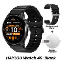 HAYLOU Watch 4S GPS Smartwatch 1.43” HD AMOLED Display 5 Satellite GPS Positioning 120+ Workout Modes Sport Fitness Smart Watch juoda