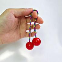 New Finger Trick Begleri Fidget Beads Quiet Promotes Focus And Anxiety Relief Toys Adults & Kids Leisure Gifts brown