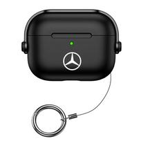 For AirPods Bluetooth Earphone Case Cradle Fit 360° Rotating Bracket Protective Cover For Mercedes Benz GLC GLB GLE GLS Stickers AirPods pro3 juoda