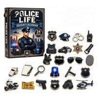 Simulation Scene Accessories 2026 Career Advent Calendar, 24-Day Countdown Box with Mini Occupation Miniature Calendar Figures, Community Helper K