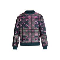 LOUIS VUITTON Monogram Jacquard Sweatshirt 1A8P0J XL black