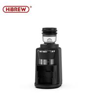 HiBrew G3A Vienas kavos malūnėlis 31 malimo lygis Dvisluoksnis silikoninis oro pūstuvas Vieno mygtuko paleidimas juoda