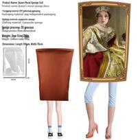 Mona Lisa & Girl with a Pearl Earring Halloween Costume - Funny Retro Painting Sponge Suit for Parties One Size Adult brown