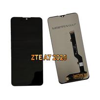 LCD Screen and Digitizer Full Assembly for ZTE A7 2020 gray