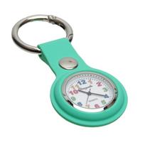 Grandios [7 colors] Nurse Watch, Cute Keychain, Kids' Watch, Pocket Watch, Small Size, Mini, Compact, GD-KIDSCLOCK-GR blue