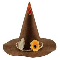 Witch Hat Wizard Hat Scarecrow Hat Scarecrow Costume Halloween Cosplay Cap black