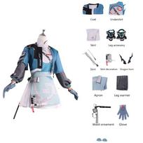 Arknights Endfield Gamethemed Cosplay Uniform With Tag For Cosplay Enthusiasts 3XL gray