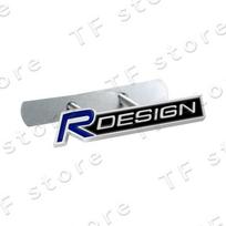 R Design Logotipo Automobilio Priekinės Grotelių Emblemos Lipdukas Volvo XC60 XC40 XC90 S40 S60 C30 V60 Automobilio Šoninio Sparno Galinės Bagažinės Ženkliuko Dekoracija FP7