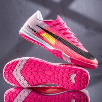 Vyriški besiūliai Flyknit žemakulniai dirbtinės dangos futbolo bateliai su ilgais dygiais Size 39 pink