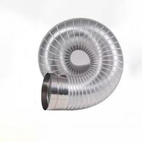 1 metras Vidinis 60/80/100/110/120/150mm Aliuminio Folijos Vėdinimo Vamzdis Ištraukiamas Dūmų Vamzdis Virtuvės Anga Vonios Ištraukimo Ventiliatoriaus Žarna ID 60mm