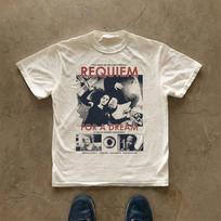 Requiem for A Dream Graphic TShirt Cult Movie Art Tee Casual Loose Tshirt YK Classic Short Sleeves Oversize Streetwear Unisex L gray