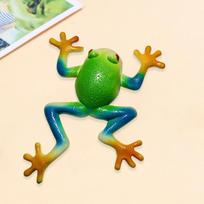 1Pcs Simulation Frog Model Decompression Toy Stress Relief Animal Squeeze Toy For Children Creative Mischief Prank Play green