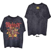 Slipknot Liberate with Backprint Black Dye Wash t-shirt S gray
