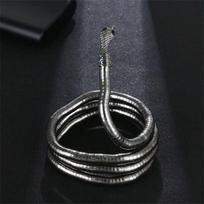 Helovino galvos apdangalas Helovino plaukų aksesuarai Gyvatės chokeris Helovino Cosplay Gatvės stilius style 3 black