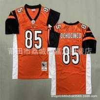 Cincinnati Bengals Retro NFL Football Jersey Mens Cotton Team Uniform 7 30 78 85 Number Embroidered Classic Style Vintage XXL
