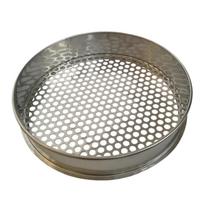 Blueberry Sieve for Garden Use, Sifting Pan Soil and Sand 14mm gray