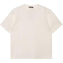 Lv 1AHUTY Embossed Lv T Shirt 1AA5E0 M white