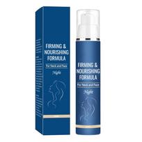 Firm & Rest Unlabeled Face & Neck Cream, Night Neck Moisturizer, Chelsea Laboratory mėlyna