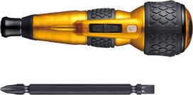 VESSEL Electric Ball Grip Switching Limited Edition Includes 1 Screwdriver, Plus, Premium, 3-Speed Mode, (Gold), Bit, 220USB-P1GL auksas