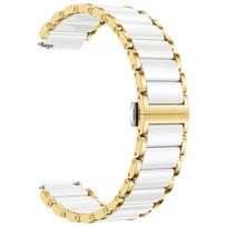 18mm Universalūs dirželiai Keraminis dirželis Huawei Watch GT 6 41mm 5 Pro 42mm Apyrankė Garmin 265S Venu 4 41mm 3S Active 4S 18mm beige