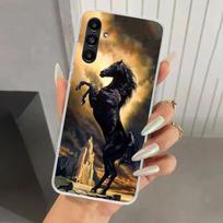 Žirgas Didelis Grožis Bėgantis Telefono Dėklas Samsung Galaxy A17 A16 A37 A26 A36 A57 A56 A15 A25 A35 A55 A14 A24 A34 A54 A13 A23 A Samsung A13 5G