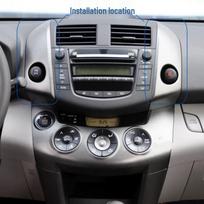 Toyota RAV4 06-12 centrinės konsolės oro išleidimo angos apdaila (55413-0R020, 55412-0R020) Right Side 55412-0R020 gray