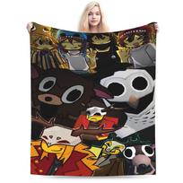Siaubo 99 Naktys Miške Elnias Antklodės Flanelinės Šaunios Šiltos Pledai Lovai Svetainei Ruduo/Žiema 75x90cm gray