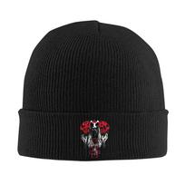 Slaughter to Prevail Beanie Hats Skullies Beanies Unisex Women Vintage Head Wrap Caps Autumn Outdoor Sport Design Bonnet Hats One Size black