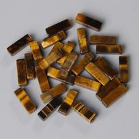 4x13mm Square Tube Bead Natural Stone Lapis Agates Rectangle Flat Beads Charm for Jewelry Making DIY Wrap Chakra Bracelet Bulk 4x13mm 5 pcs gray