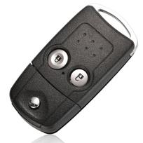 GERIAUSIAS RAKTAS Honda Acura Civic Accord Jazz CRV HRV 2009--2014 Nuotolinio valdymo sulankstomas automobilio raktų pakabuko korpusas 3/4 mygtukų Accord 2008-2012 2 button gray