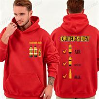 Mens Diving Hoodies Scuba Diver Print Pullover Hooded Sweatshirt Soft Fleece Long Sleeve Tops Ocean Sports Casual Outerwear Gift 3XL brown
