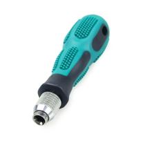 6.35mm Quick Release Self Locking Screwdriver Handle 1/4 Inch Hex Shank Bit Holder Adapter for Screwdriver blue