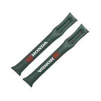 2 vnt. Automobilio sėdynės tarpų užpildymo juostelės Minkšti paminkštinimai Odinis automobilio stiliaus tarpiklis Honda Civic Accord Fit Jazz Pilot CRV Odyssey Passport gray
