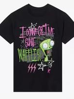 Invader Zim Gir 2000s Cartoon 100% Polyester Regular Fit T-shirt 120 gray