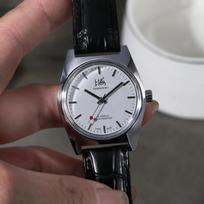36mm Šanchajaus vyriškas laikrodis Retro 7120 Rankinis mechaninis judėjimas Minimalistinis verslo mechaninis laikrodis ant riešo Dropshipperis black