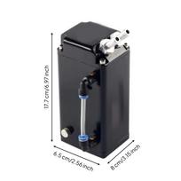 Oil Catch Separator | Scratch-Resistant, Automotive Tank, juoda