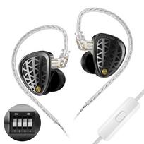 KZ Zenith Tunable IEM Metal Earphones Dynamic Driver HiFi Sound Customizable Audio Profile