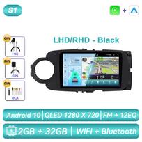 Skirta Toyota Yaris 2012 - 2017 Android automobilio radijas Multimedia vaizdo grotuvas Navigacija GPS Carplay Jutiklinis ekranas Automobilio stereo sistema Pažangios sistemos B 4CORE 2G 32G
