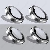 For Xiaomi Poco F8 Ultra 5G Metal Ring+Tempered Glass Camera Lens Protector Cap Cover PocoF8Ultra PocoF8Pro Poko Little F 8 Pro 4 Sliver-02 For Poco F8 Ult gray