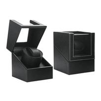 Storage Single Watch Winder Ultra Quiet Mechanical Watch Winder Watch Rotator  Home Use Style 5 black