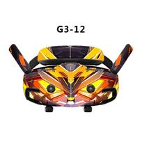 PVC Stickers for DJI Goggles 3 Sticker Scratch Resistant Waterproof Cool Body PVC Skin For DJI AVATA 2 Accessories