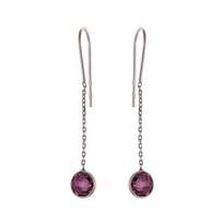 Boucles d'Oreilles Dafne - Argent Massif Rhodié 925