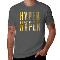 Hyper Hyper - paspirtuko juostelių rinkiklis hit 90s auksinis leidimas Marškinėliai oversized džemperiai paprasti vyriški marškinėliai 4XL brown