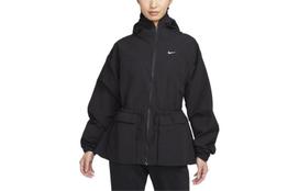 Nike Vienspalvis Džemperis su Gobtuvu ir Užtrauktuku Laisvalaikio Striukė FN3670-010 XL black